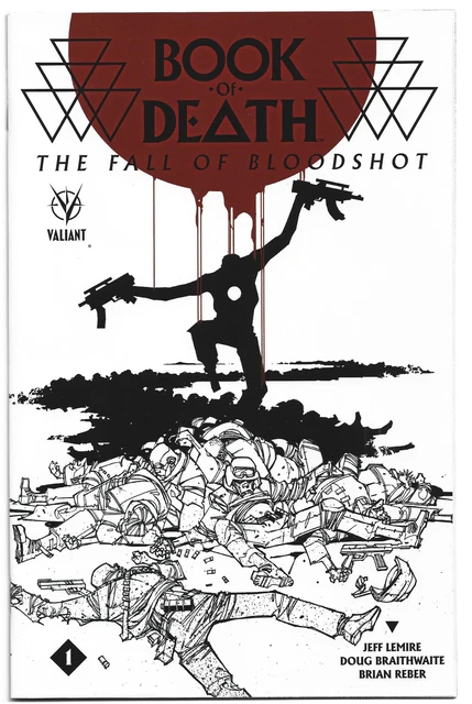 Book of Death Fall of Bloodshot #1 Jefte Palo B Cover Valiant 2015 VF/NM