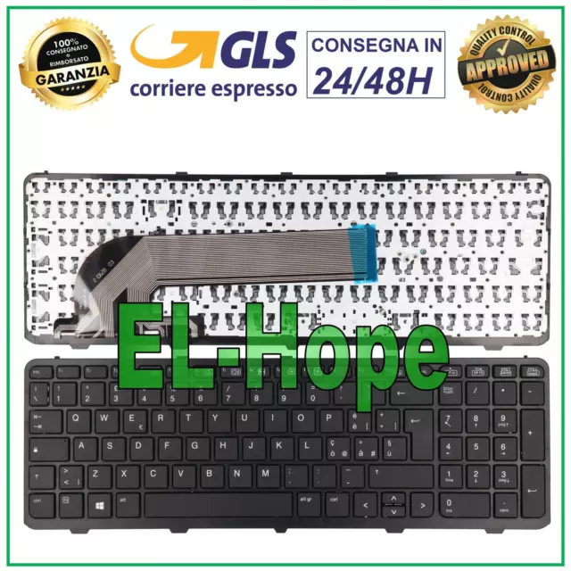 Tastiera Italiana Keyboard Per Notebook Hp Proobok 450 455 470 G0 G1 G2 Nera