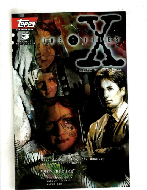 Lot Of 12 X-Files Topps Comic Books # 0 2 3 4 5 6 7 8 9 10 11 12 Chris Cartr GE7 3