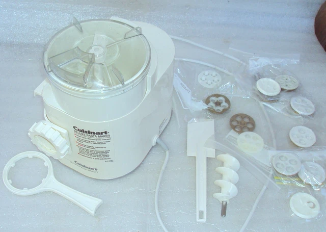 CUISINART DPM-3 DELUXE PASTA MAKER Made in Italy w/ Accessoiries CUISINART DPM-3 DELUXE PASTA MAKER Made in Italy w/ Accessoiries