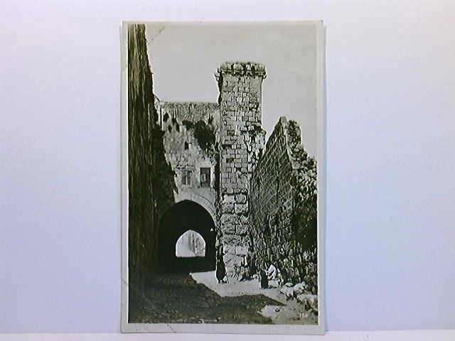 AK Jerusalem, an der Stadtmauer; Palästina; Israel; ungelaufen ca. 1925