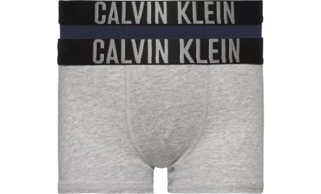 Calvin Klein Boxer Trunks Potenza intensa per ragazzi (2 confezioni)