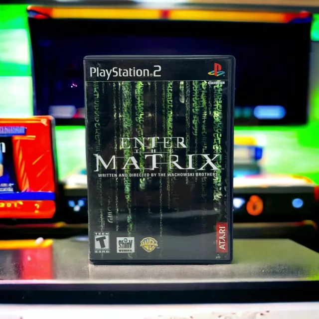 Enter the Matrix PS2 Sony Playstation 2 CIB Complete with Manual
