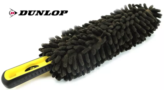 Dunlop Felgenbürste Waschbürste Chenille Rundbürste Reinigungsbürste Autopflege 3