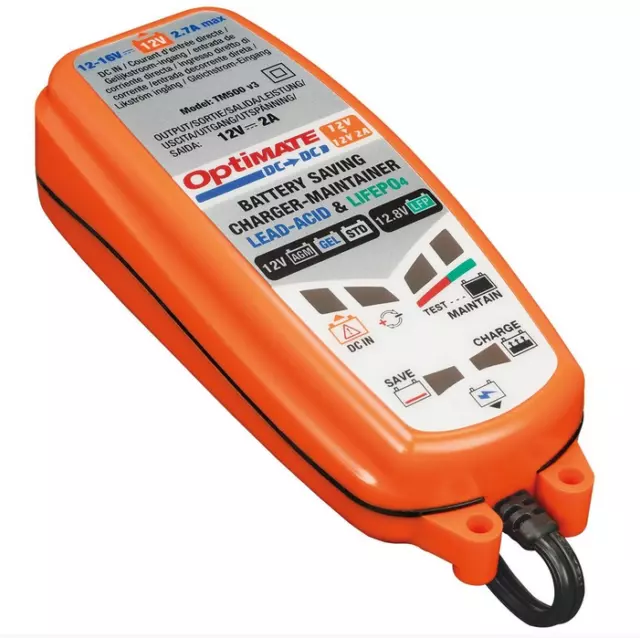 Batterieladegerät Ladegerät TECMATE 12V zu 12V "OptiMate DC to DC 2