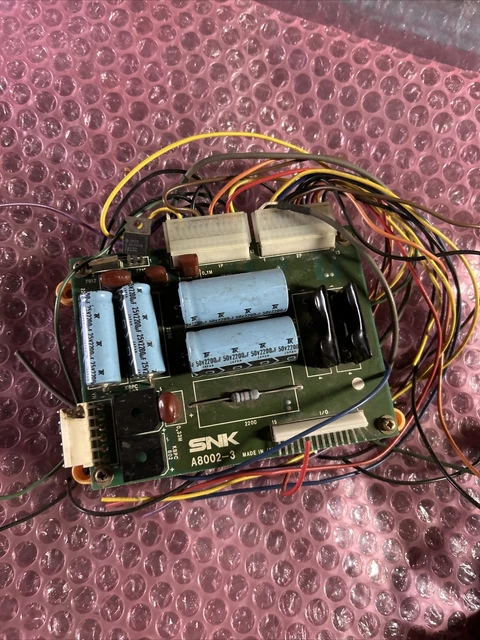 Snk Mechanized Attack 88002–3 Pcb Board Gun, I/O, ARCADE GAME PART Fx1