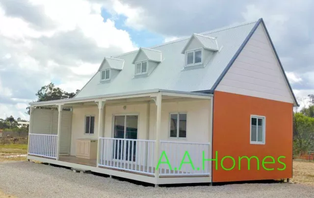 Rosemei Cape Cod 78m² prefabricated Steel Frame Kit Home or Granny Flat