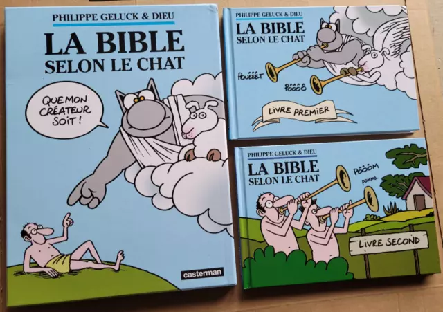 Le Chat La Bible selon Le Chat P GELUCK éd Casterman 2013 N 001 EO