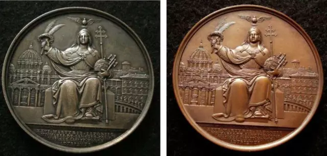 1862 POPE PIUS IX 26 Nagasaki Japanese Martyrs Medal EX RARE Pair £ ...