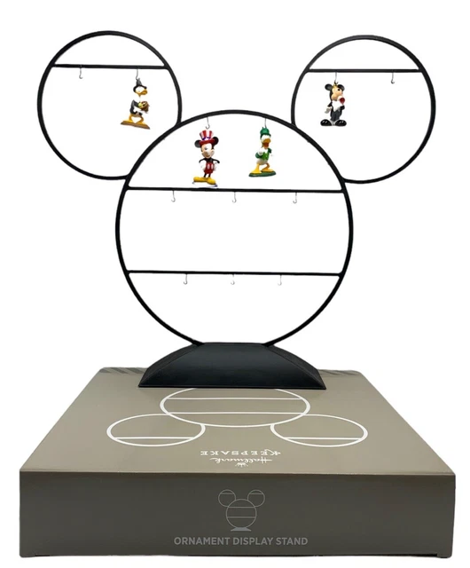 HALLMARK DISNEY MICKEY Mouse 2014 Ornament Display Stand New In Box 58