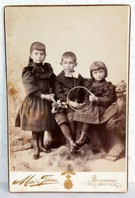 Foto antes De 1900-3 Niños