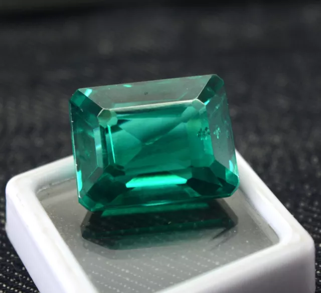40.70 Ct Certified Natural Unheated Untreated Emerald Cut Loose Gemstone E2321 2