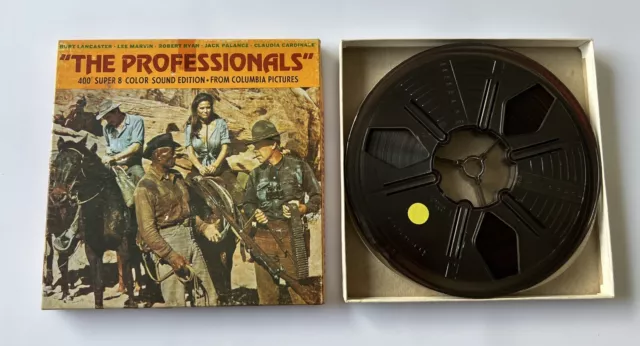 The Professionals (1966) Super 8 Film 400’ Western Colour / Sound