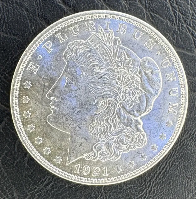1921 $1 Morgan Silver Dollar BU Very Brilliant Uncirculated