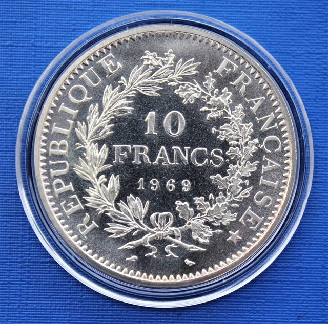 10 Francs Hercule (Argent) - 1969 - FDC+