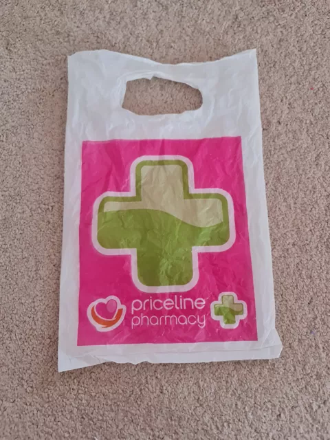 Vintage plastic bag shopping bag Priceline