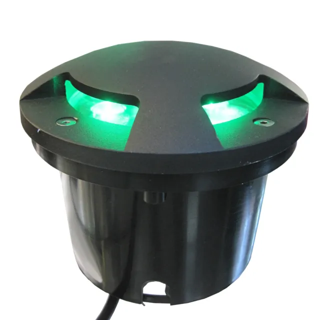 LED Outdoor Buried Light Underground Lamp Fixture Waterproof IP65 12V Lawn Steps