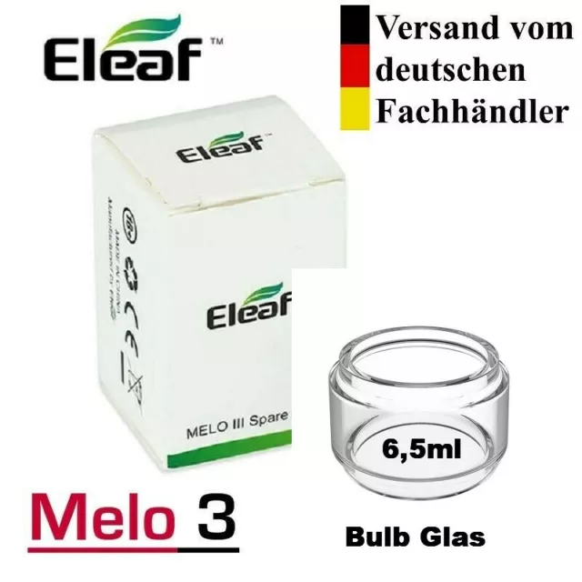 Melo 3 Ersatzglas 6,5ml Glas Tube Pyrex Tank Melo3 Verdampfer Atomizer
