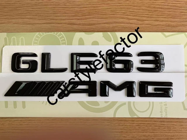 Genuine Mercedes-Benz Gloss Black Rear Boot Star Badge 82mm For A Class W176 2013-18