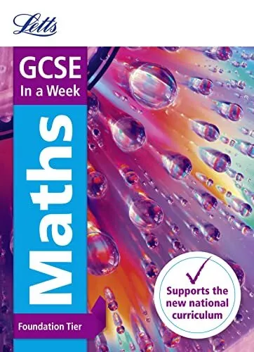 GCSE 9-1 Maths Foundation In a Week (Letts GCSE 9-1 Revision S... by Mapp, Fiona