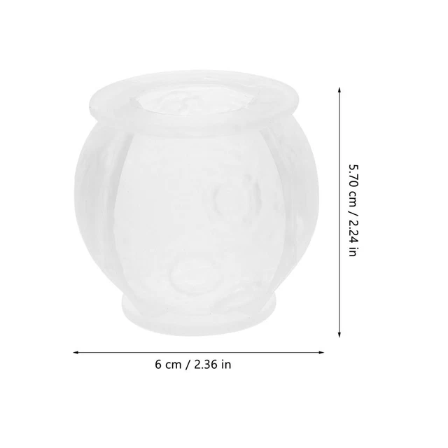 Set 4 Kieselgel Kerze Silikonform Kuchenform Für Süßigkeiten Fondant-Kugelform 2