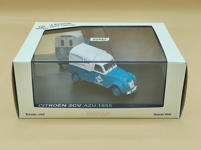 Norev 1/43 Citroën 2CV AZU Fourgonnette 1955 - Made In France 1994 - Occasion Boîte