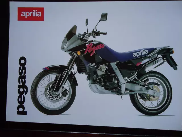 Prospekt APRILIA Pegaso 650 Enduro neu Brochure Prospetto