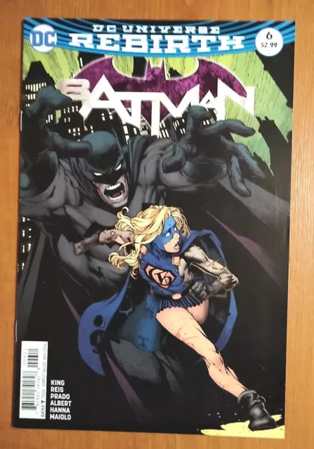 Batman #6 - DC Comics Rebirth 1st Print 2016 Series