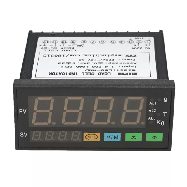 Digital LED Display Weighing Meter Load-cells Indicator 1~4 Load Cells S5Z7