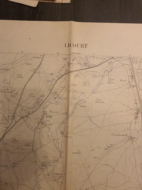GROUPE DE CANEVAS De Tir 24 LICOURT Carte De Guerre WW1 1916 EUR 60,00 ...
