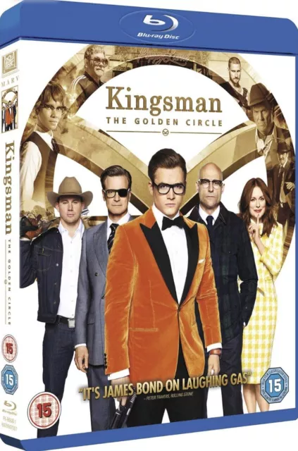 Kingsman: The Golden Circle (Blu-ray, 2017) NEW SEALED Spy Action FAST & FREE