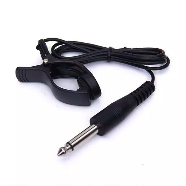 Guitar Acoustic Pickup Clip On Piezo Contact Microphone Violin Cello W /