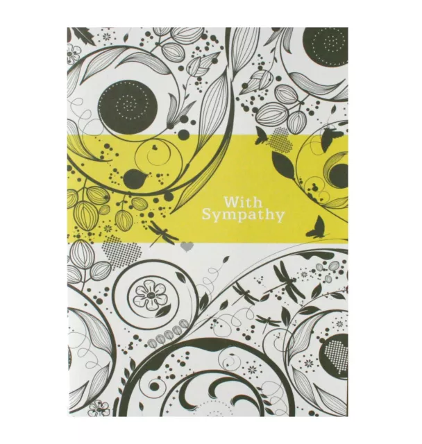 With Sympathy - Flying Wish Paper Kit Greetings Card - Burning Wish Kit Enclosed