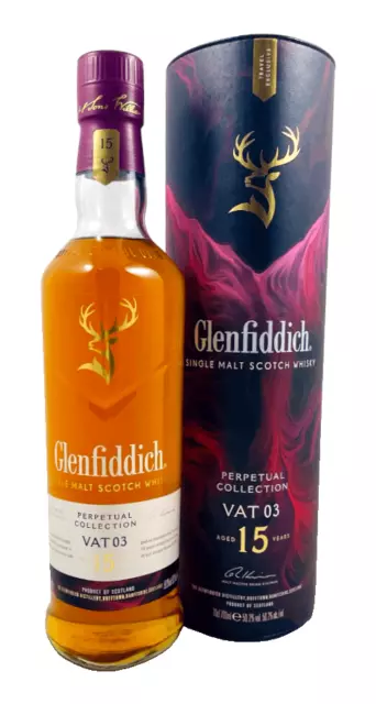 (139,47€/l) Glenfiddich Perpetual Collection Vat 3 Single Malt Scotch Whisky 50,