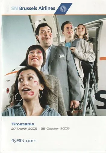 SN Brussels Airlines timetable 2005/03/27