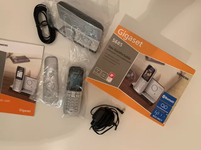 Siemens Gigaset S685 DECT Telefon mit Bluetooth Und Anrufbeantworter