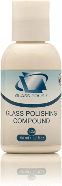 Glass Polish 14003 Glass Polishing Compound, for Professional Polishing of all
