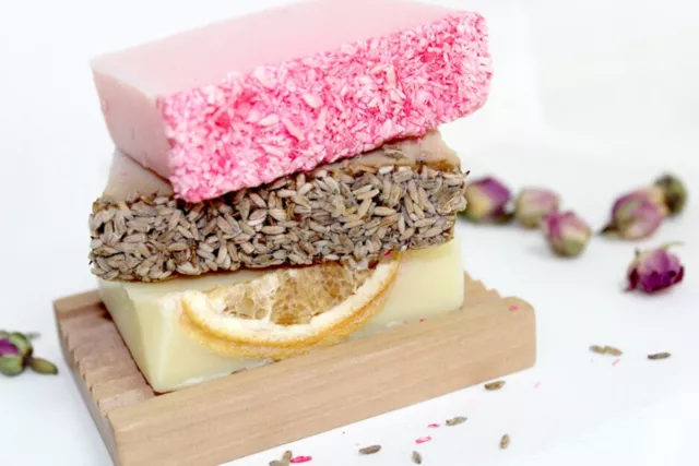 Wild & Natural Hand-Crafted Soap 1.3kg Aromatherapy Vegan Friendly Cruelty Free