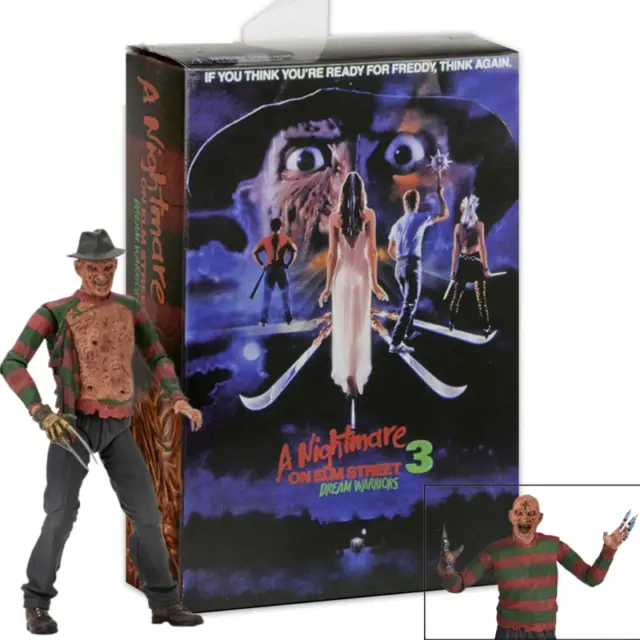 NECA Freddy Krueger Nightmare On Elm Street 3 Dream 7" Action Figure Model Toy
