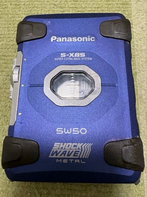 VTG PANASONIC XBS SHOCK WAVE RQ-SW35V Stereo Radio Cassette Player