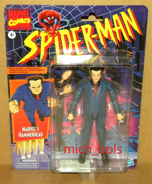 HAMMERHEAD Marvel Legends Spider-Man Retro Vintage Series 6" Figure 2022