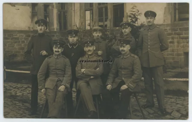 Orig. Foto Soldaten Inf.Rgt.174 in Kaserne FORBACH Feldpost 1916 Frankreich