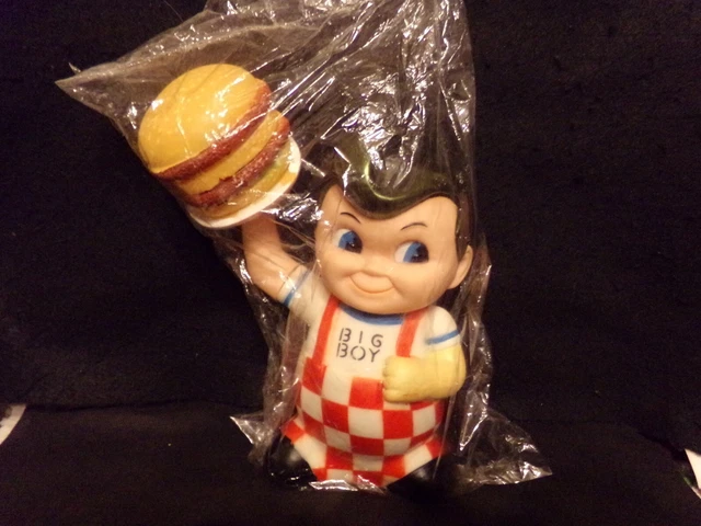Big Boy vinyl coin bank, SEALED IN BAG