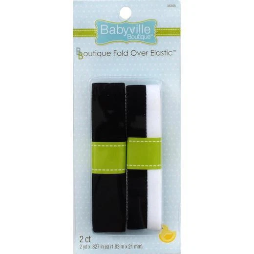 Babyville Boutique 1" umklappbar elastisch 2 Stck. 2 Yds