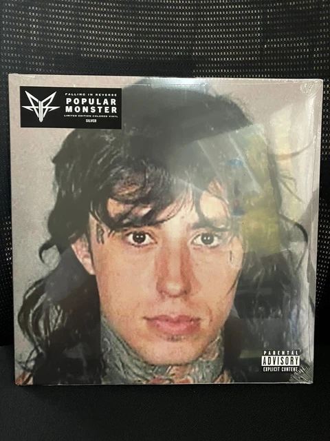 POPULAR MONSTER, SILVER Vinyl, Limited Edition Falling In Reverse $400. ...
