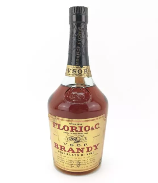 Florio & C. V.S.O.P. Brandy - 0,75 Liter - 40% vol. - Vintage - Made in Italy