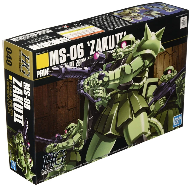 Bandai Hobby - HGUC - 1/144 HGUC Zaku Ii Mass Production Type