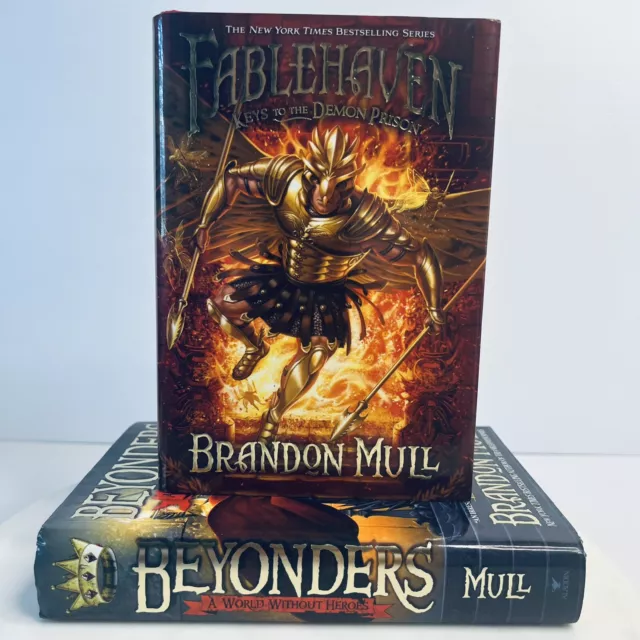 2 x Brandon Mull Fantasy Hardcover Books, Fablehaven Book 5 + Beyonders Book 1