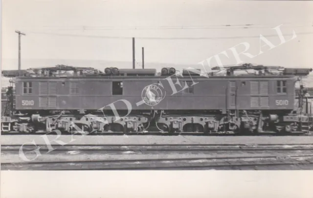 Rppc Great Northern Railway Railroad Gn Locomotive #5010 Real Photo Postcard
