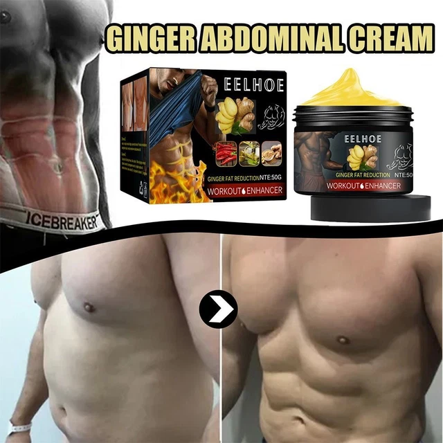 Crema adelgazante corporal para quemar grasa en forma de músculo firme músculo abdominal